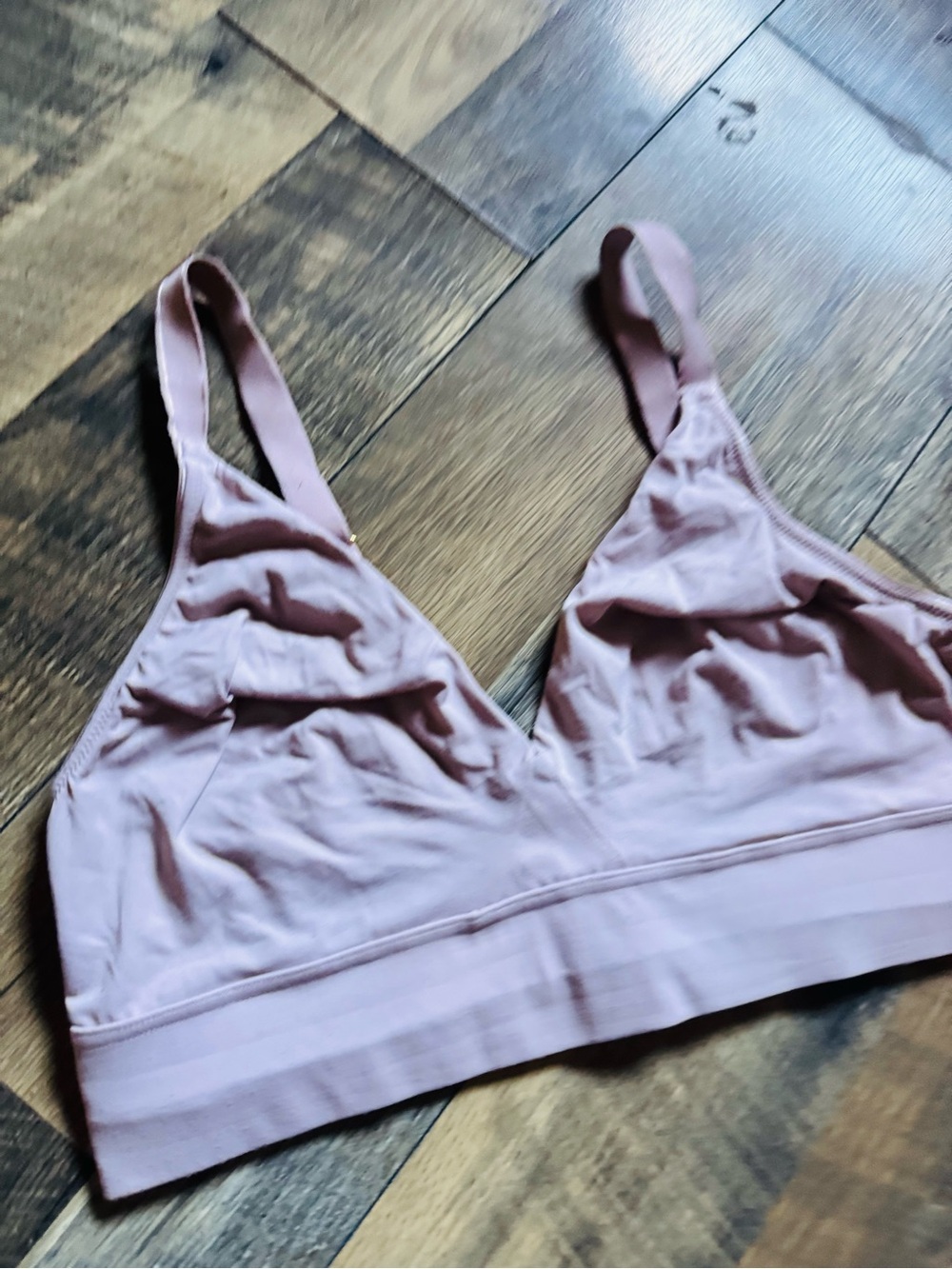 Soma Wireless Bralette in Dusty Mauve